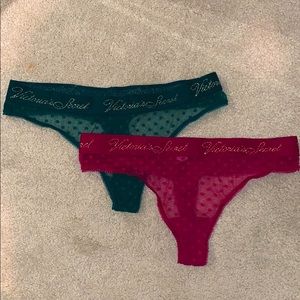 Victoria Secret Thong Panties (M)
